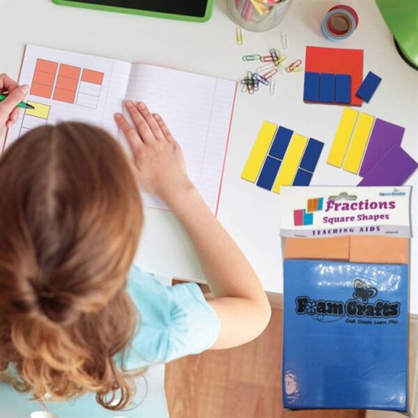 Fractions Squares - Early Learning Series - Image 2