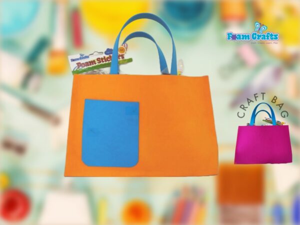 FoamCrafts Craft Bag Orange